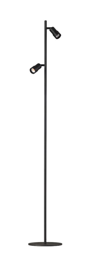 Laagste prijs - ETH Dubbele led leeslampLiam zwart - 05-VL8110-30