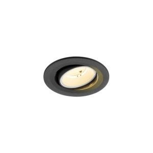 Laagste prijs - SLV InbouwspotNuminos Move S zwart/wit 3000K - 55gr - 1009512