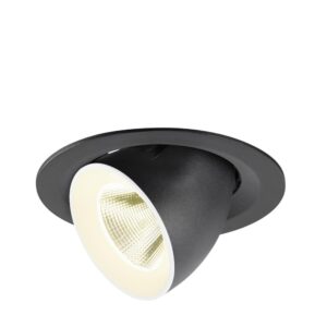 Laagste prijs - SLV InbouwspotNuminos Gimble M zwart/wit 4000K - 20gr - 1009578