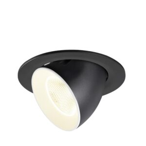 Laagste prijs - SLV InbouwspotNuminos Gimble L zwart/wit 4000K - 20gr - 1009740