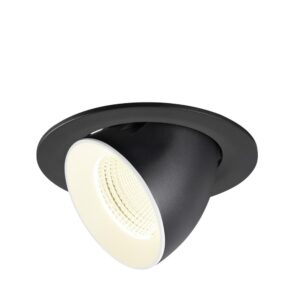 Laagste prijs - SLV InbouwspotNuminos Gimble L zwart/wit 4000K - 55gr - 1009746
