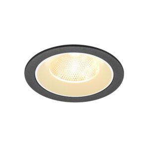 Laagste prijs - SLV InbouwspotNuminos L zwart/wit 3000K - 20gr - 1009775