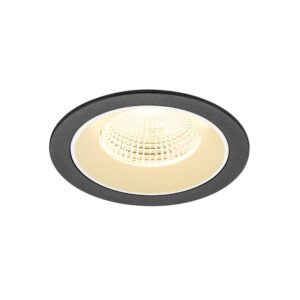 Laagste prijs - SLV InbouwspotNuminos L zwart/wit 3000K - 55gr - 1009781