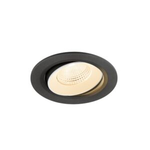 Laagste prijs - SLV InbouwspotNuminos Move L zwart/wit 2700K - 55gr - 1009817