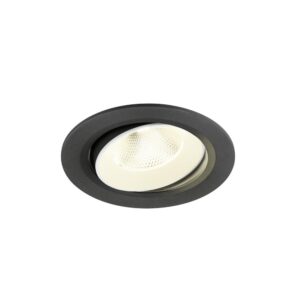 Laagste prijs - SLV InbouwspotNuminos Move L zwart/wit 4000K - 20gr - 1009847