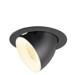 Laagste prijs - SLV InbouwspotNuminos Gimble XL zwart/wit 3000K - 20gr - 1009883