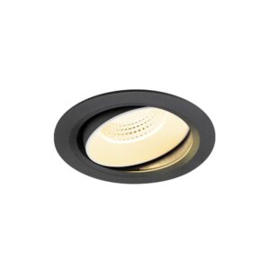 Laagste prijs - SLV InbouwspotNuminos Move XL zwart/wit 3000K - 55gr - 1009997