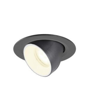 Laagste prijs - SLV InbouwspotNuminos Gimble XS zwart/wit 4000K - 55gr - 1010069