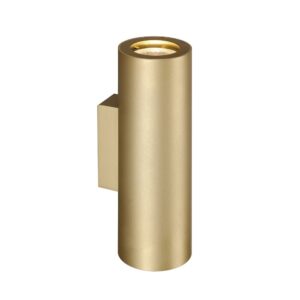 Laagste prijs - SLV Up en downlightEnola B 22cm messing mat - 151803