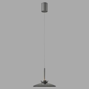 Laagste prijs - Paul Neuhaus Hanglamp Ø 32cmPure Moon met smoke glas - 2191-15