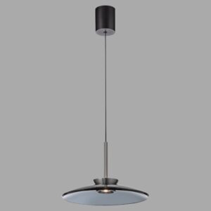 Laagste prijs - Paul Neuhaus Hanglamp Ø 50cmPure E-Moon met smoke glas - 2195-15
