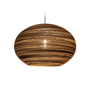 Laagste prijs - Think Paper Lazy 640 kartonnen hanglamp Ø 64cm - TP-LA640-Z