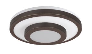 Laagste prijs - Highlight Choco plafonnièreMaster Ø 35cm - 2x E27 - P6114.04