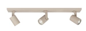 Laagste prijs - Highlight 3-lichts opbouwspotHalo zand - GU10 - S7149.03