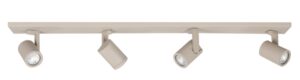 Laagste prijs - Highlight 4-lichts opbouwspotHalo zand - GU10 - S7377.03