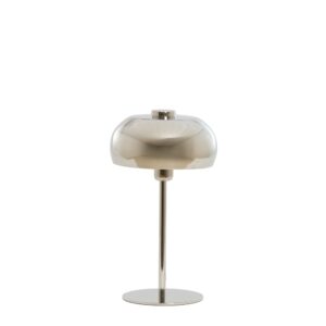 Laagste prijs - Light & Living TafellampSurin Ø 23cm - glans nikkel - 1890119