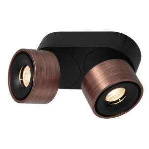Laagste prijs - Steinhauer Strakke opbouwspotFez dubbel brons - 2674BR