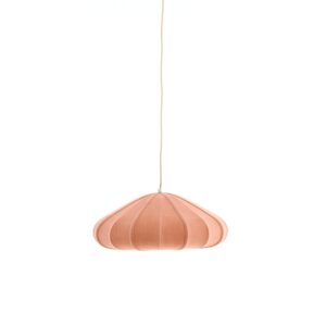 Laagste prijs - Light & Living Stoffen hanglampCesano Ø 50cm - licht roze - 2988695