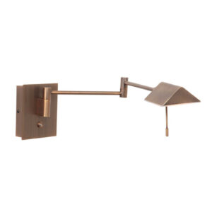 Laagste prijs - Steinhauer Wand leeslampRetina brons - 3402BR