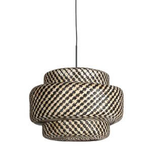 Laagste prijs - Steinhauer HanglampNox Light met bamboe kap Ø53cm - 4478ZW