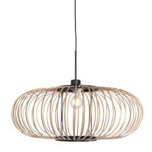 Laagste prijs - Steinhauer HanglampSilva met bamboe kap Ø60cm - 4480ZW