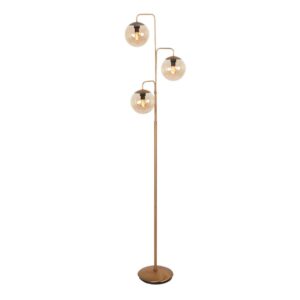 Laagste prijs - Steinhauer VloerlampBollique brons - 4611BR