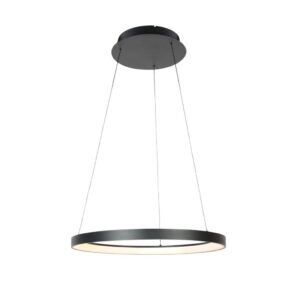 Laagste prijs - Steinhauer HanglampRinglede zwart - 4612ZW