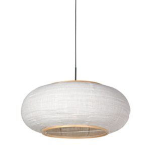 Laagste prijs - Steinhauer HanglampSilva Alba met witte kap Ø60cm - 4640ZW