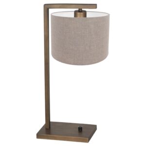 Laagste prijs - Steinhauer TafellampStang met grijze kap - 4903BR