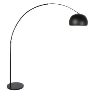 Laagste prijs - Steinhauer Zwarte booglampGlobe Black - 4911ZW