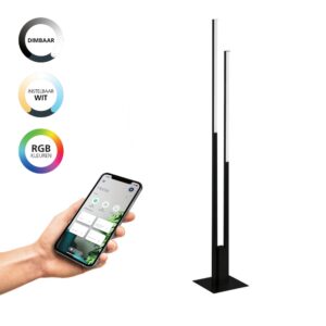 Laagste prijs - Eglo Slimme led vloerlampFraioli-Z 175cm - 900082