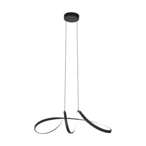 Laagste prijs - Eglo Zigbee hanglampCalarossa-Z led - zwart - 901159