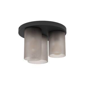 Laagste prijs - Eglo PlafondlampColomera smoke frosted glas - 901161
