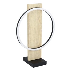Laagste prijs - Eglo TafellampBoyal led - met houtlook - 901718