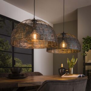 Laagste prijs - Lyora XXL eetkamer hanglampArmor 2x Ø 60cm - 8107/56