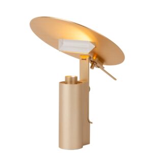 Laagste prijs - Premium by Lucide Gouden bureaulampFits Led - 05554/09/02