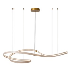 Laagste prijs - Premium by Lucide Moderne led hanglampSlalom Zand met effect - 13493/68/38