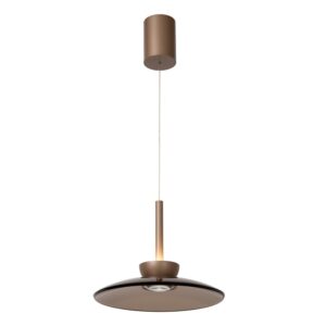 Laagste prijs - Premium by Lucide Glazen led hanglampSantiago Ø 32cm - champagne - 23401/12/62