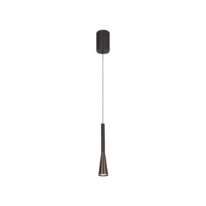 Laagste prijs - Premium by Lucide Design hanglampJoakim 1-lichts koffie bruin - 24407/07/96