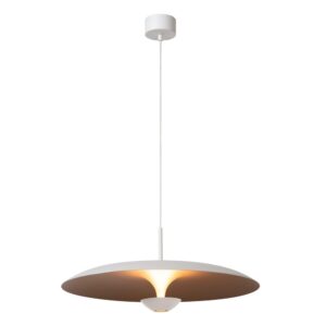 Laagste prijs - Premium by Lucide Design hanglampKenneth wit Ø 60cm - 41412/60/31