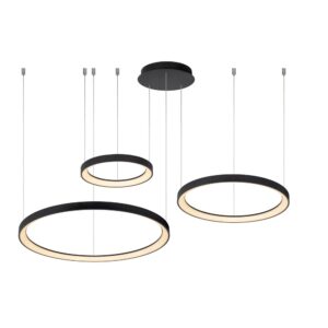 Laagste prijs - Premium by Lucide Zwarte hanglampVidal design - 46403/99/30