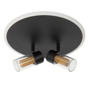 Laagste prijs - Lucide Strakke plafondlampEverina Ø 30cm - 00131/30/30