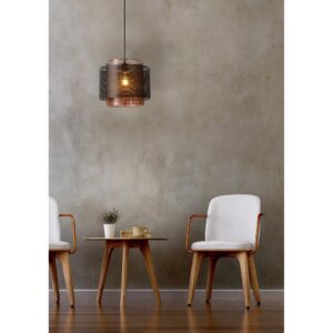 Laagste prijs - Lucide Design hanglampOrrin zwart - 02404/01/30
