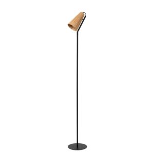 Laagste prijs - Lucide Unieke vloerlampBensen hout - 05753/81/73