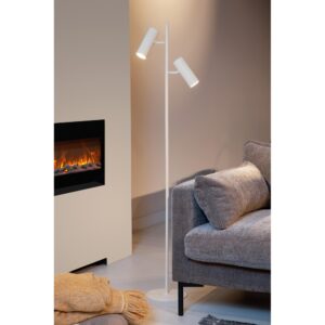 Laagste prijs - Lucide VloerlampClubs wit - 09739/02/31