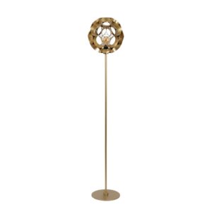 Laagste prijs - Lucide VloerlampHannelore goud - 10723/01/02