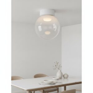 Laagste prijs - Lyora Witte plafondlampBolita bol Ø 20cm - 109187