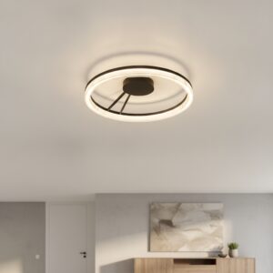 Laagste prijs - Lyora Zwarte plafondlampLonela design - 109375