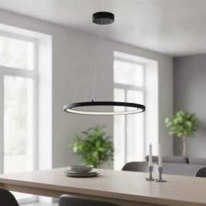 Laagste prijs - Lyora Zwarte hanglampEmpatia design enkel - 110248