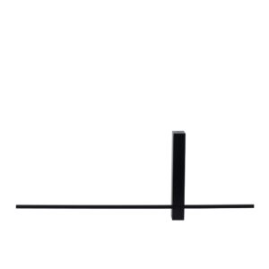 Laagste prijs - Lucide Strakke wandlampSegin zwart 60cm - 12200/60/30